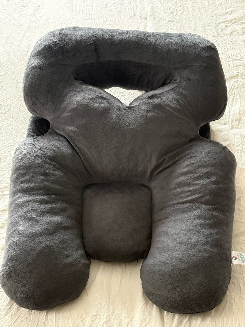Memory foam Charcoal Gray Support Pillow